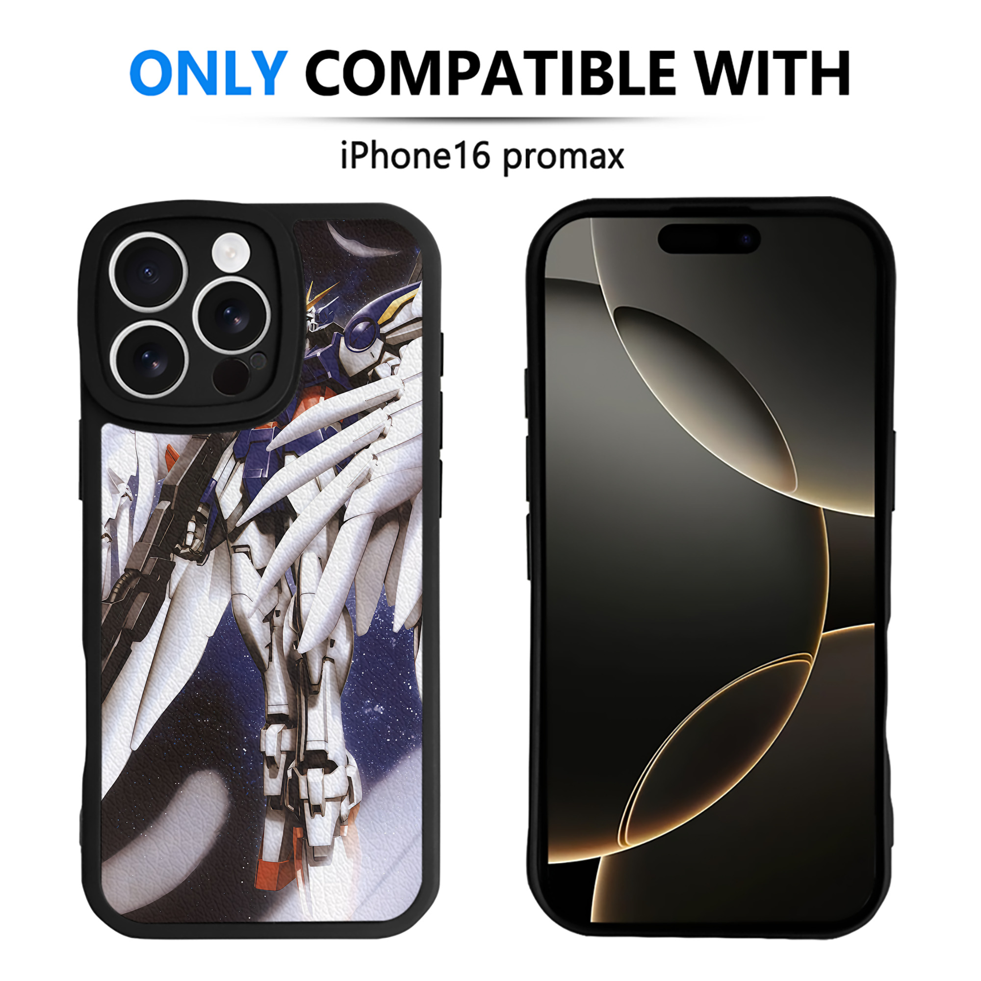 （画像用） 機動戦士ガンダム Mobile Suit Gundam 【iPhone 16シリーズ対応】シリコンスマホケース（レザー調） 材質：シリコン
